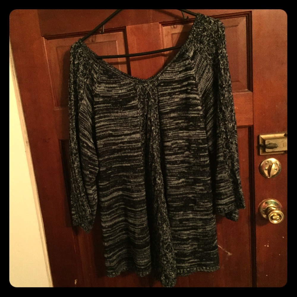 Bell sleeve sweater